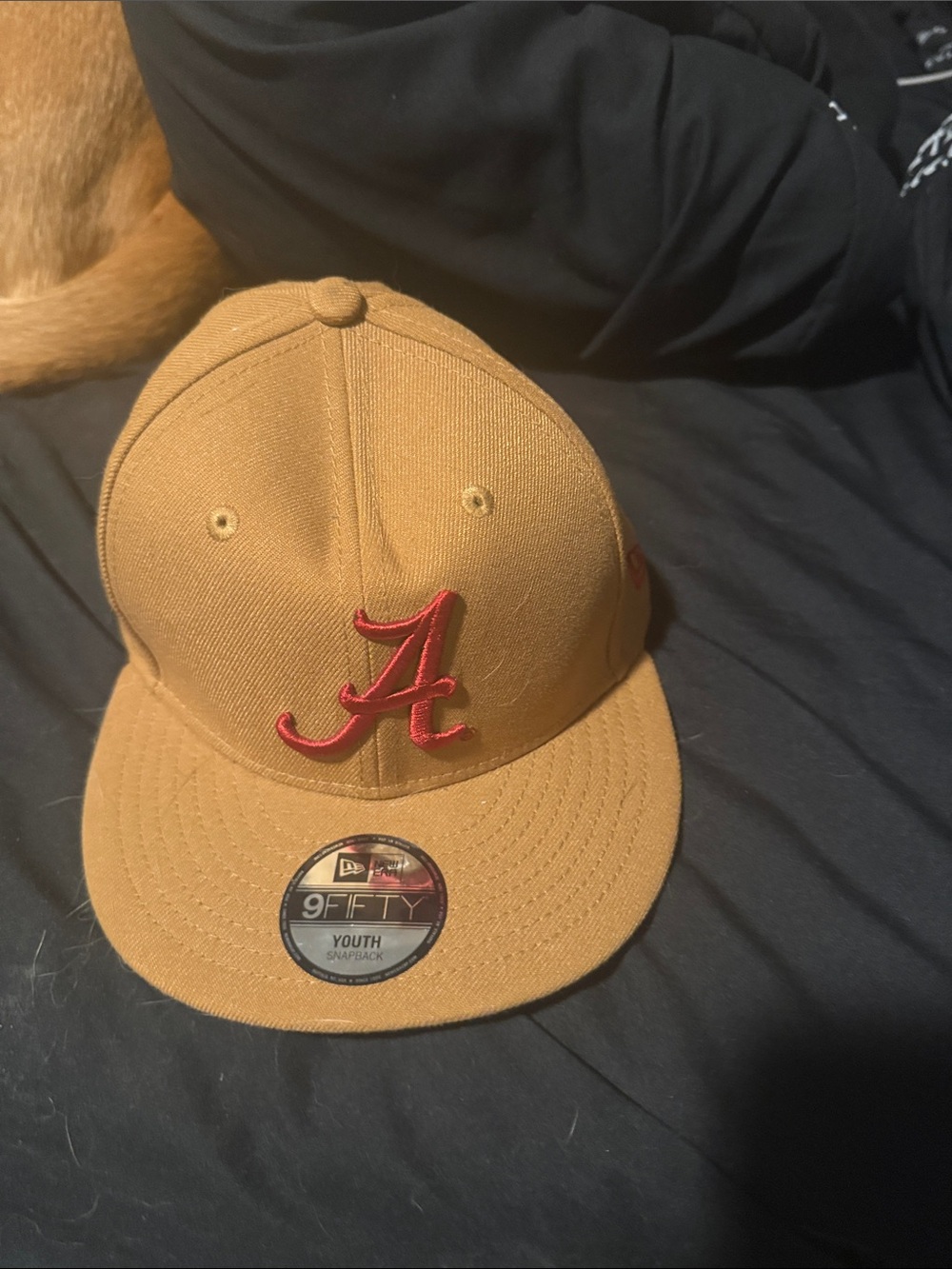 Hat on bed